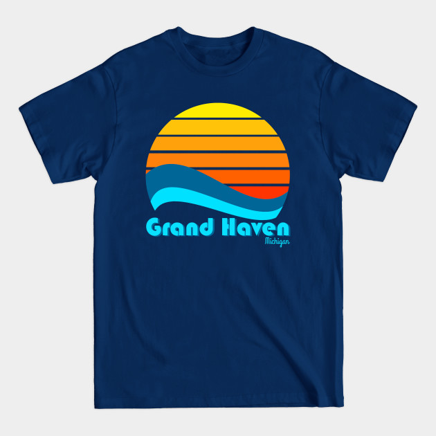 Discover Grand Haven Michigan - Grand Haven Michigan - T-Shirt