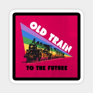 Old Train Retro Magnet