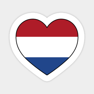 Heart - Netherlands Magnet