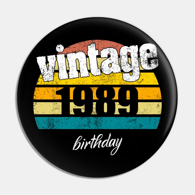 Vintage 1989 Pin by Yous Sef