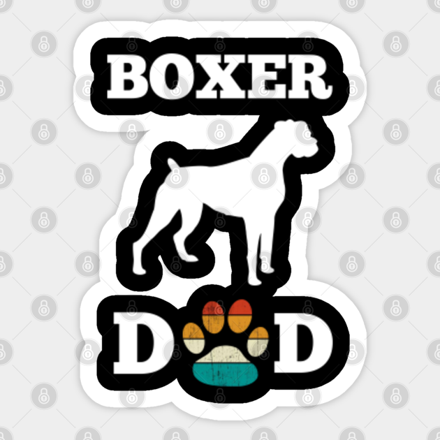 boxer dad t shirt
