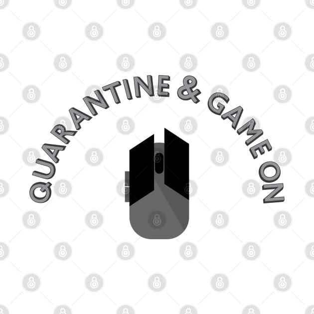 Quarantine & Game On Mouse by Shinsen Merch