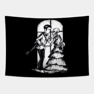 Skulls dance Tapestry