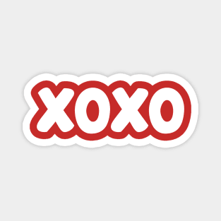 XOXO - Hugs and Kisses Magnet