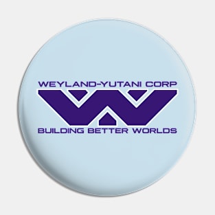 WEYLAND-YUTANI : Groovy tie dye Pin