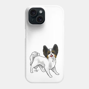 Dog - Papillon - Black and Tan Phone Case