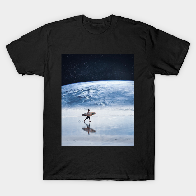 Discover Earth Surfing - Artworks - T-Shirt