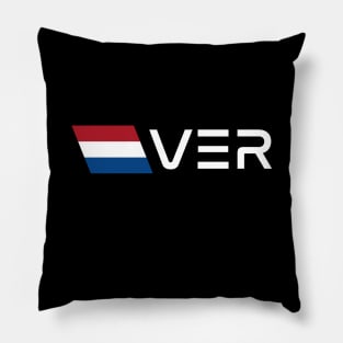 Max Verstappen With Dutch Flag - F1 2023 Pillow