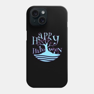 Happy Halloween Haunted Tree Phone Case