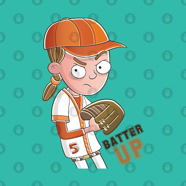 Batter Up! Baseball Pitcher by vaughanduck