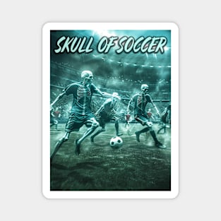 Skull of Soccer Magnet