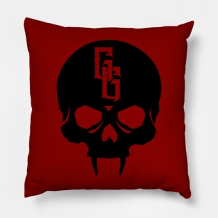 Gehenna Gaming Skull (Black) Pillow