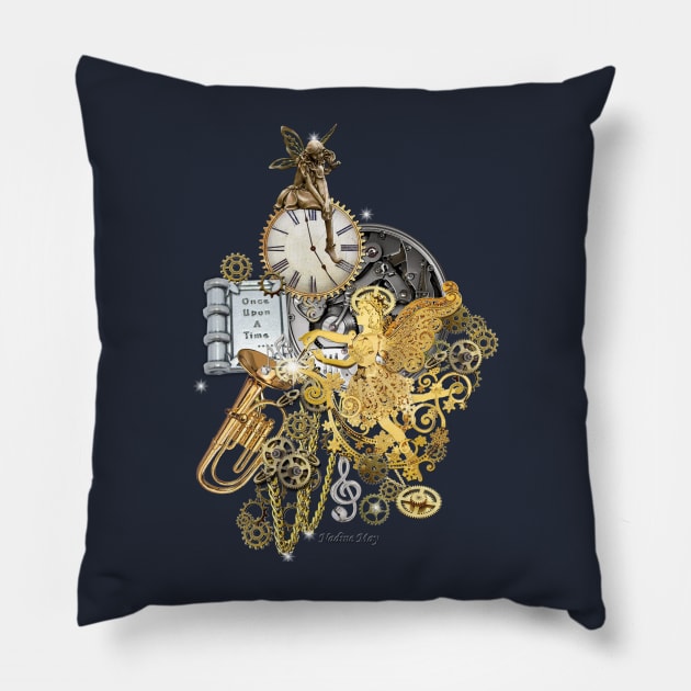 Once upon a time Pillow by Just Kidding by Nadine May