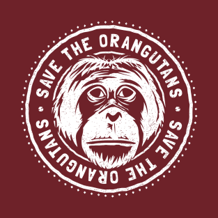 Endangered Species - Save The Orangutans T-Shirt