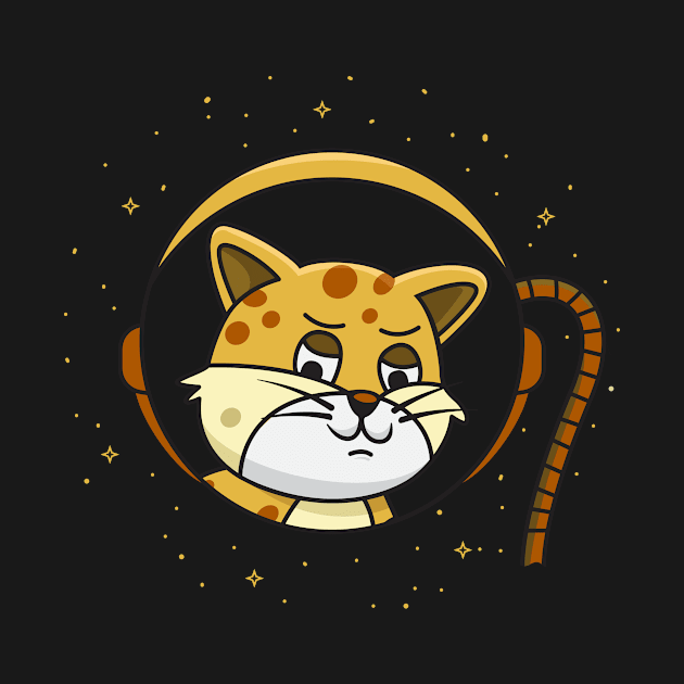 Astronaut Cat by mouze_art