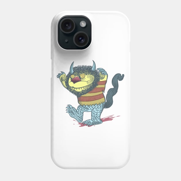 WHERE THE WILD THINGS ARE — ZYABR Phone Case by Valera Kibiks