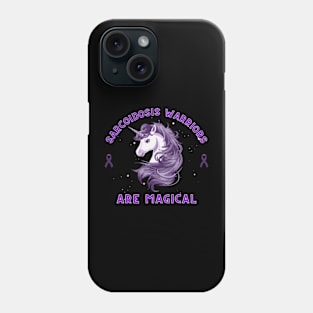 Sarcoidosis Warrior Sarcoid Besnier-Boeck-Schaumann Unicorn Phone Case