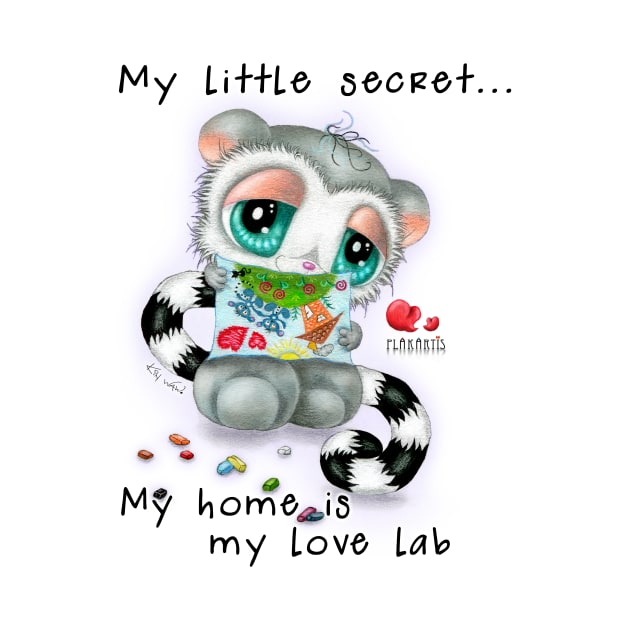 My little secret... My home is my love lab by KiN WAW