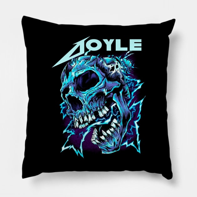 DOYLE VTG Pillow by rdsgnnn