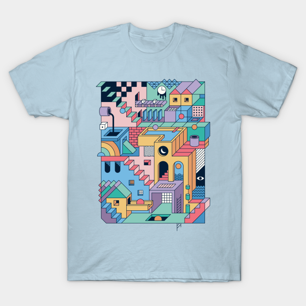 80s Escher - 80s - T-Shirt