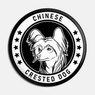 Chinese Crested Dog Fan Gift Pin