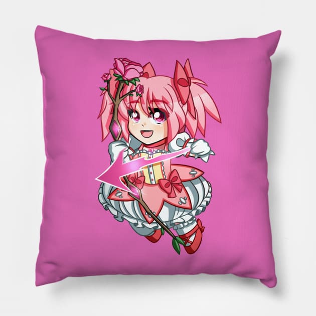 Madoka Kaname Pillow by colorful-kitten