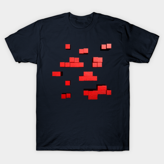 Redstone Ore 3d Minecraft T Shirt Teepublic
