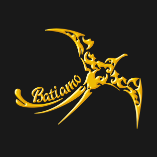 Batiamo - Creative flying bird T-Shirt