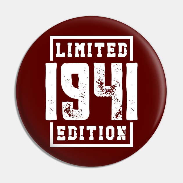 1941 Limited Edition Pin by colorsplash