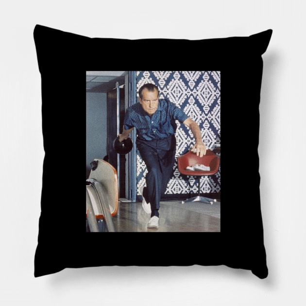 Nixon Bowling Pillow by Flippin' Sweet Gear