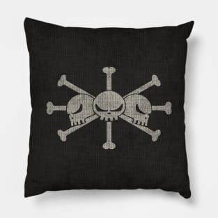 OP 19 - Flag of the Blackbeard Pirates Pillow