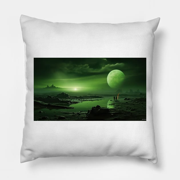 Uranus Pillow by thewandswant