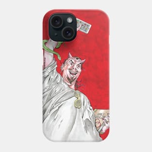 Satan Of Liberty Phone Case