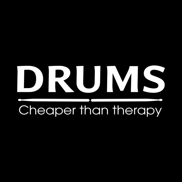 Drums Cheaper than therapy by llspear