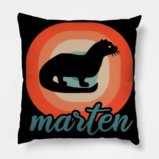 Retro Marten Desgn Children Team Animal Friends Pillow