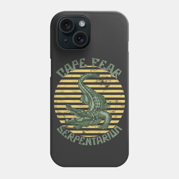 Cape Fear Serpentarium Phone Case by Slightly Unhinged