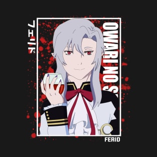 Ferid Bathory - Owari no Seraph T-Shirt