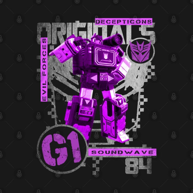 G1 Originals - Soundwave by CRD Branding