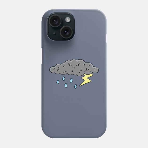 Cute Storm Cloud Phone Case by Shelby_Rae_Designs