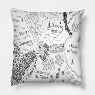 The Map of Mathematics Pillow