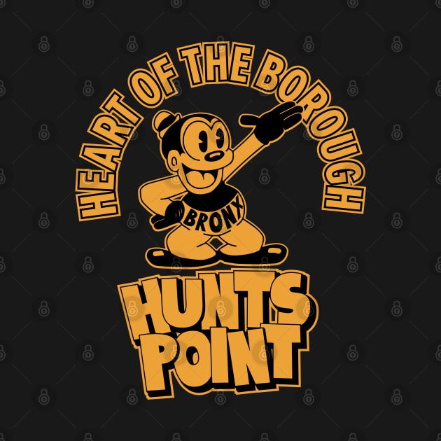 Hunts Point Bronx NYC - Comic-Style by Boogosh