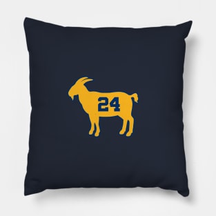 Rick Barry Golden State Goat Qiangy Pillow