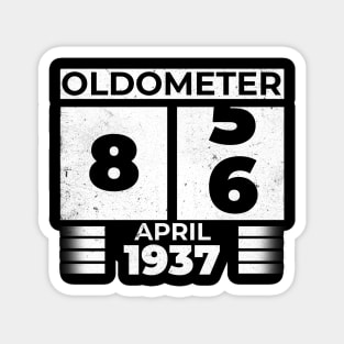 Oldometer 86 Years Old Born In April 1937 Magnet