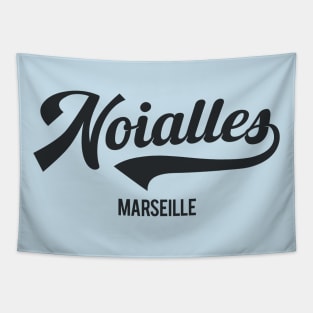 Marseille Noailles - Marseille Noailles Schriftzug - Noailles Logo Tapestry