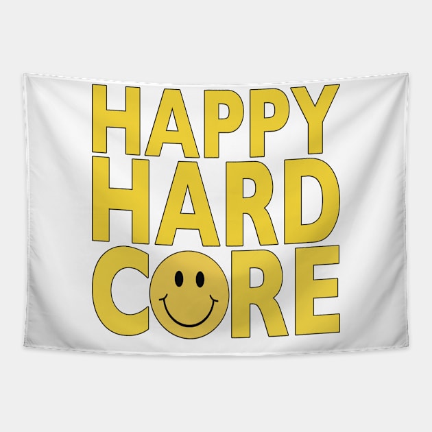 Happy Hardcore Acid House Ravers Tapestry by RuftupDesigns