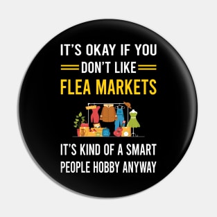 Smart People Hobby Flea Market Pin