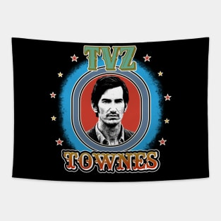 Retro Tour Style Townes Van Zandt Tapestry