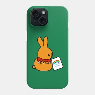 Essential Worker Easter Bunny Rainbow Phone Case