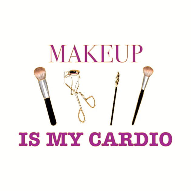 makeup is my cardio by basiaradkowska