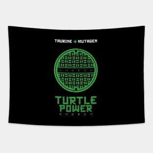 Turtle Power Tapestry